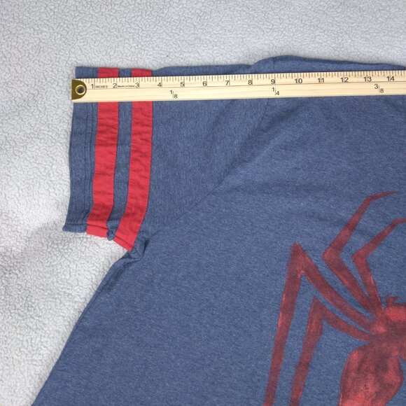 Spider-Man Marvel Retro Graphic Tee Men’s XXL Crew Neck Short Sleeve - Picture 11 of 11
